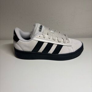 NEW ADIDAS Grand Court Alpha 00s Grey Core Black Mens Size 10 RIGHT SHOE ONLY